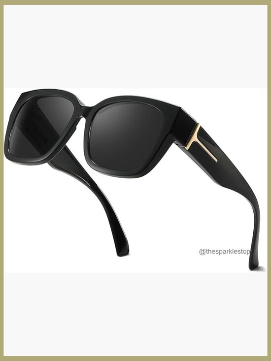 Polarized Fit Over Glasses Sunglasses, Square Frame UV400 Protection main image 5